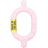 ARK Baby Grabber Sensory Chew, Soft, Light Pink | Baby Teether, Sensory Toy for Developing Speech and Feeding Skills, Medical-Grade Oral Motor Therapy Tool