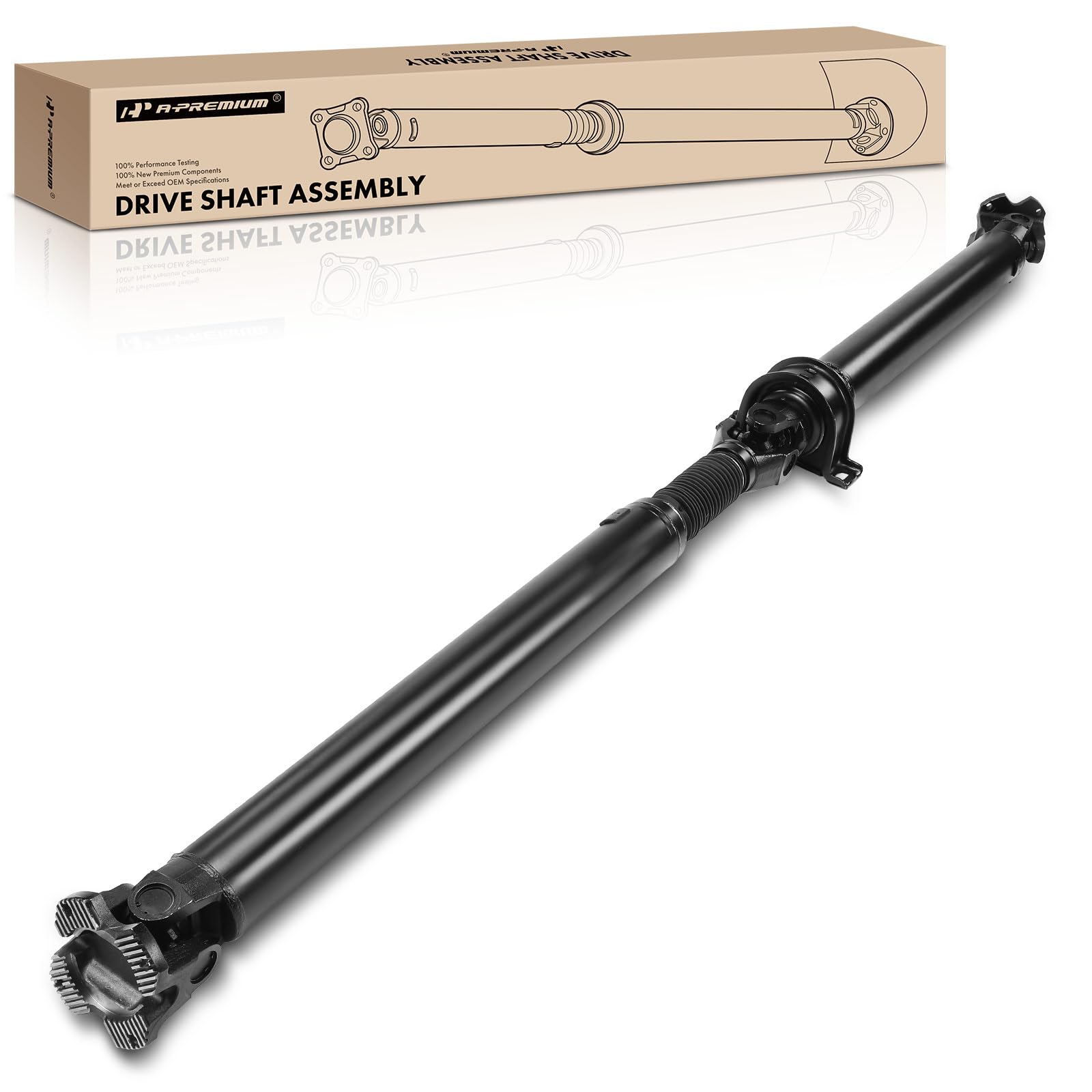 Photo 1 of *USED*
A-Premium Rear Drive Shaft Prop Shaft Driveshaft Assembly Compatible with Ram 4500 2011-2018, 5500 2011-2018, L6 6.7L, 4 X 4 173.4" Wheelbase Cab & Chassis - Crew Cab, Replace# 52123445AA, 52123445AB