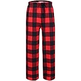 Ekouaer Girls Soft Pajamas Pants Cute Print Pattern PJ Bottoms Comfortable Lounge Long Pants with 2 Pockets