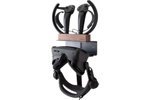 VRGE - Valve Index VR Wall Mount Charging Stand Station : Holds Both Valve Index VR Headset and charges USB VR Controllers