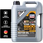 LIQUI MOLY Top Tec 6200 SAE 0W-20 | 5 L | Fully synthetic engine oil | SKU: 20238