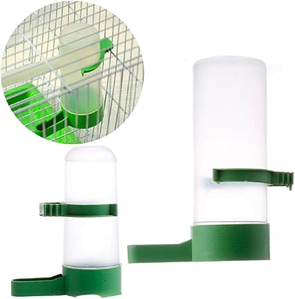 Amazon Com Wodwad Bird Drinker Food Feeder Water Clip For Aviary