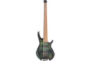 Cort 5-String Headless Space Bass Star Dust Green