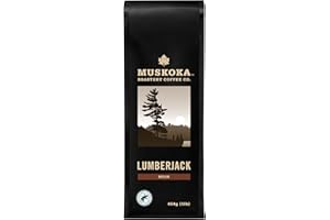 Muskoka Roastery Coffee, Lumberjack, Medium Roast, Ground Coffee, 454g