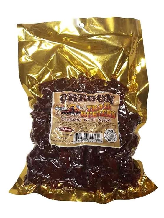 Smoked Beef Jerky Strips Original Flavor Taylor's Sausage
