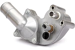 MILIPARTS Upgrade Aluminum Thermostat Housing Assembly Replacement for 2005-2010 Ford Mustang 4.0L NA Replaces Parts 5R3Z-8592-BA 5R3Z8592BA