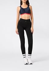 Champion Active D+ Shock Absorber Sports Bra Maximum Support Dark Blue Red view 3