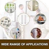 Ainiv 32-Pairs 64 Strips Large 93x19mm Adhesive Picture Hanging Strips view 9