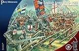 Perry Miniatures AO40 English Army 1415-29 Agincourt to Orleans 28mm 1:56 Hard Plastic Figures x 36 by Perry Miniatures