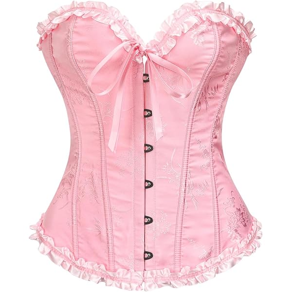yilon CORSET LACE CAMI ピンク b252fc8b8591f0ef5ff56daa5b8d20
