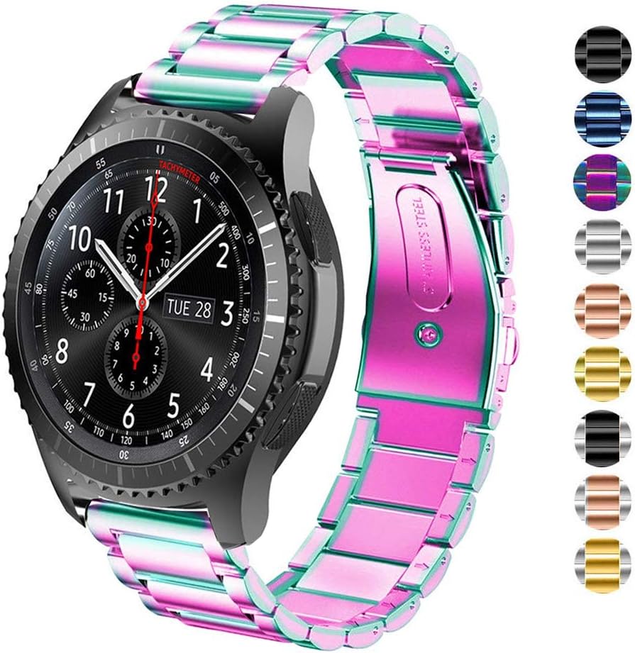 DEALELE Strap Compatible with Samsung Galaxy Watch 46mm / Galaxy 3 45mm