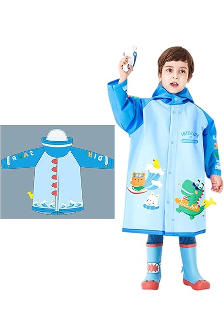 Impermeable Para Niña Hovkib Chubasqueros Para Niu00f1os Y