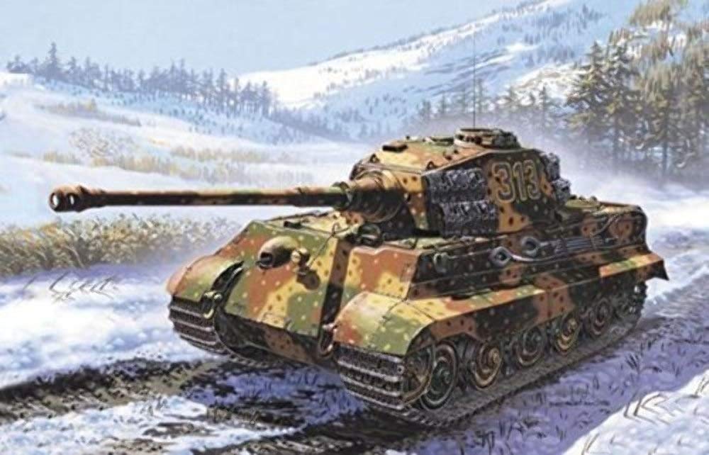 Italeri 510007004 1:72 SD KFZ 182 King Tiger Brown