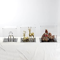 Kcgani 12 Inch Clear Acrylic Case for Display, Cube