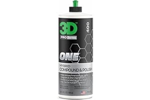 3D One - Professional cutting, polishing and finishing component for color correction, auto detail and polishing 32 OZ