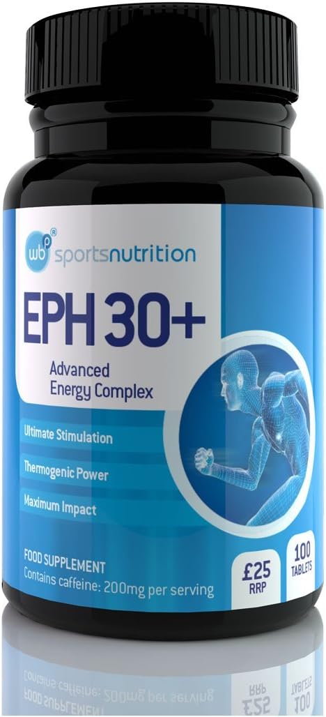 WBP Eph30+, Advanced Energy Complex, Super Strength Keto Diet & Weight Loss Tablets