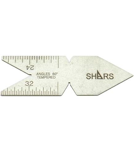 thumbnail image 2 of 60 Degree Fishtail Center Fishtail Gauge Stainless Steel Thread Pitch Gauge Cutting Angle 60 55 Degree Thread Gauge 2 of 14