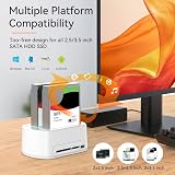 ISHEEP USB3.0 Docking Station Dual Bay SATA HDD SSD 3 Port USB Offline Clone view 7