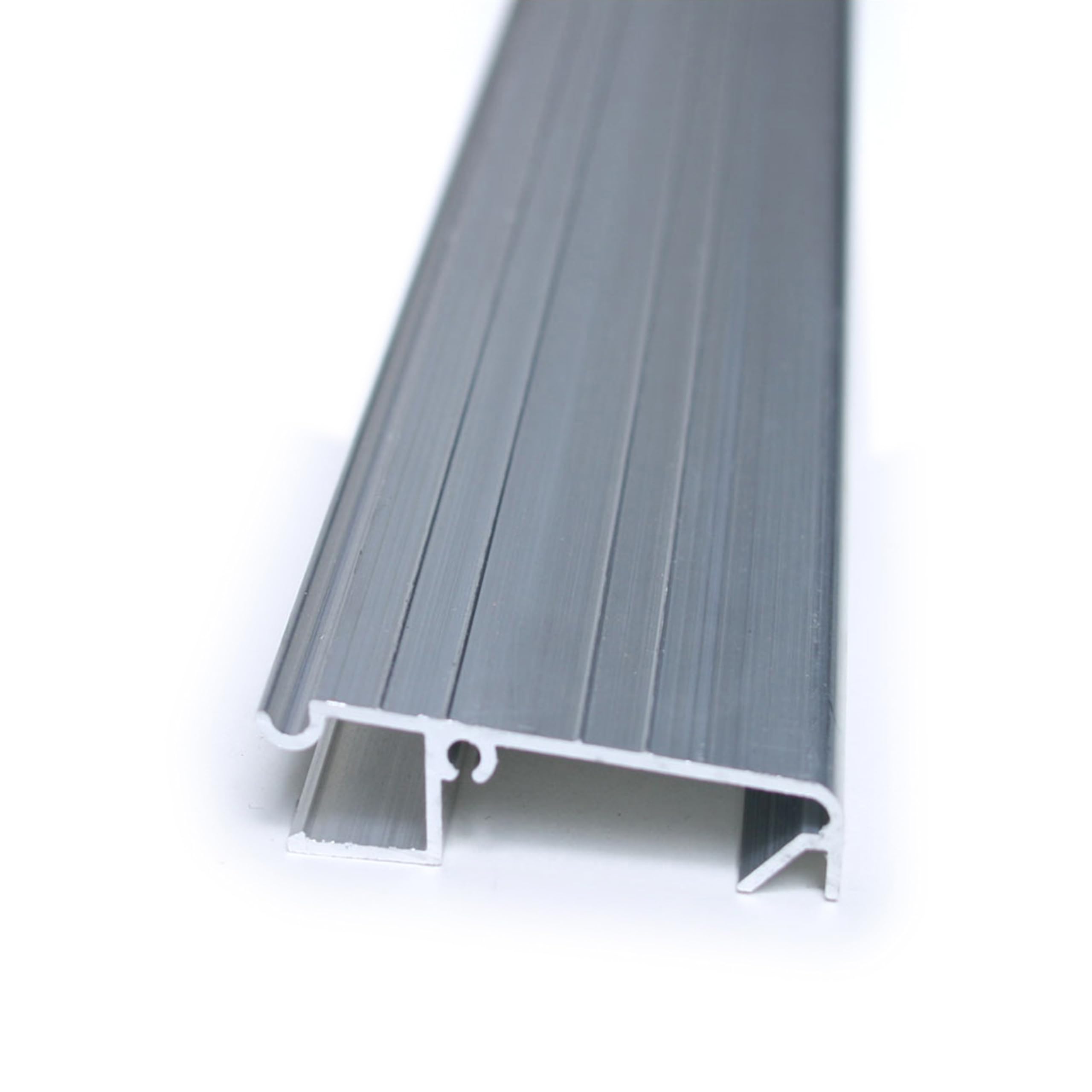 Photo 1 of **It's used, it's unknown if any parts are missing, and it's unknown if it works 10***M-D Building Products 67109 72 in. Mill Aluminum Snap-on Sill Threshold Extender