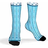 Pehede Socks for Men Women Cool Cute Crazy Funny Sport Colorful Novelty Socks