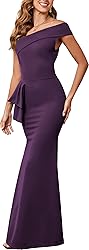 Formal Dresses for Women Sexy One Off Shoulder