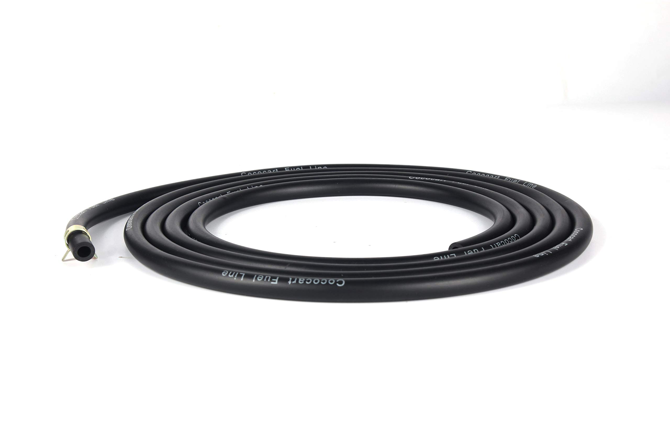 Cococart 9.85-Foot Length Stretchy 1/4 Inch ID Fuel Line+20pcs 2/5\