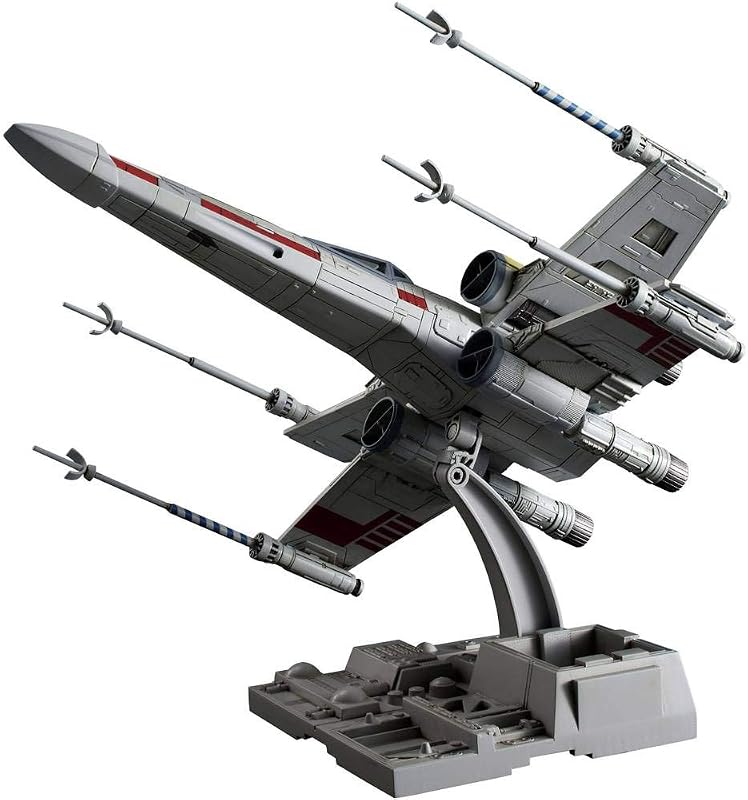 GmbH 01200/1200 Revell Bandai 01200 X-Wing Starfighter Kit 1:72 Modelo plástico Star Wars Luke Skywalker, Multicolor, 1/72
