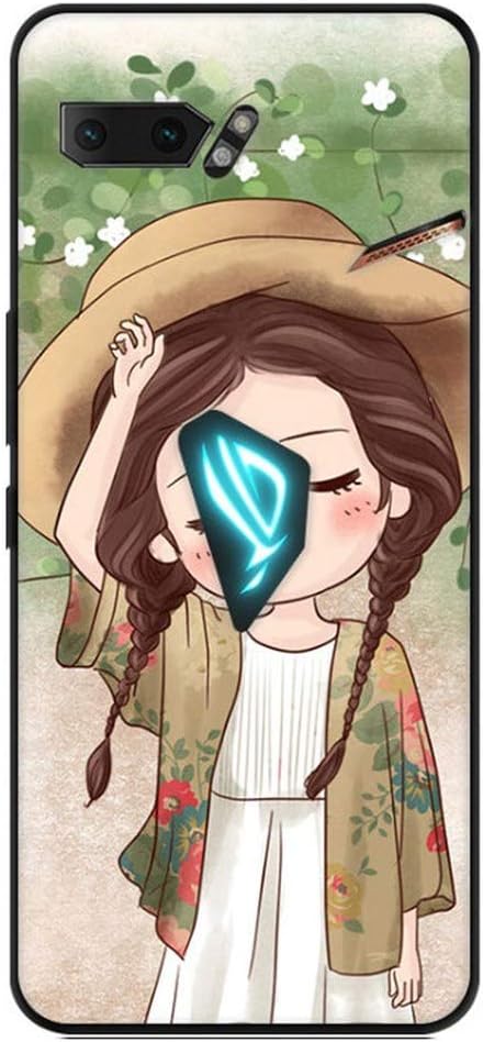 MEIshop Silicone Case for Asus ROG Phone 2 ZS660Case Black Bumper Soft TPU Back Cover for Asus Rog Phone II Phone Case Rog Phone2 Bag,ZS660KL,10