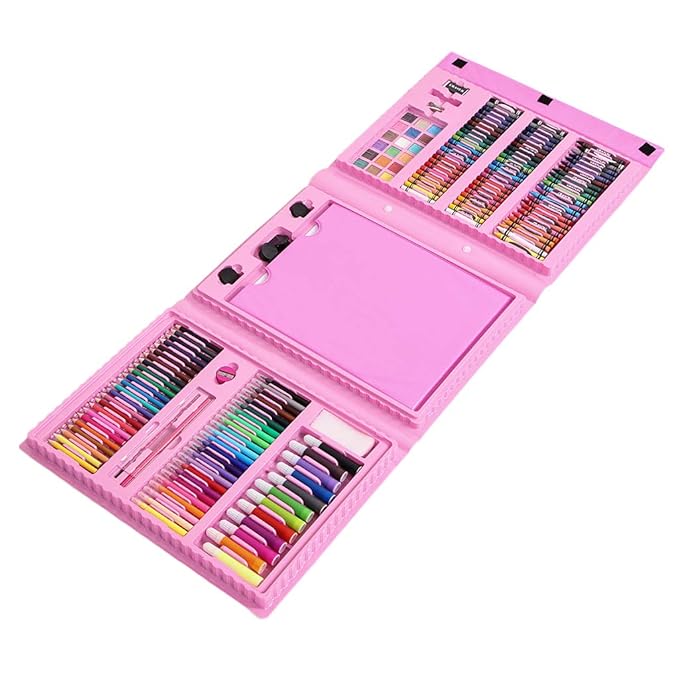 208 Pack Drawing Art Set for Kids Crafts Kit Children Gift Painting