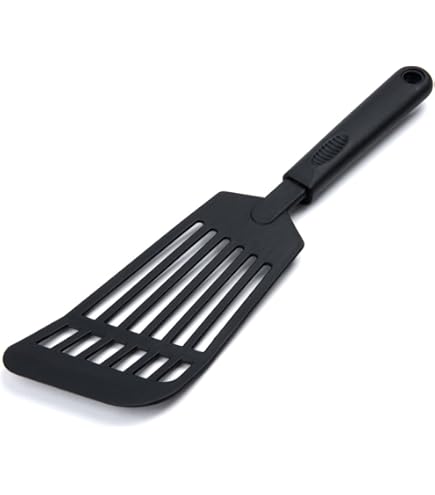 Winco, Black Nylon Fish Spatula, Medium: Spatulas