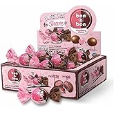 Bon o Bon Strawberry Choco Strawberry and Chocolate-Filled Bonbons with Crunchy Wafer, (15g x 24 Bonbons)