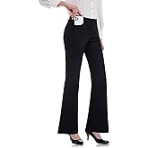 Tapata Women's 28''/30''/32''/34'' Stretchy Bootcut Dress Pants with Pockets Tall, Petite, Regular for Office Work Business