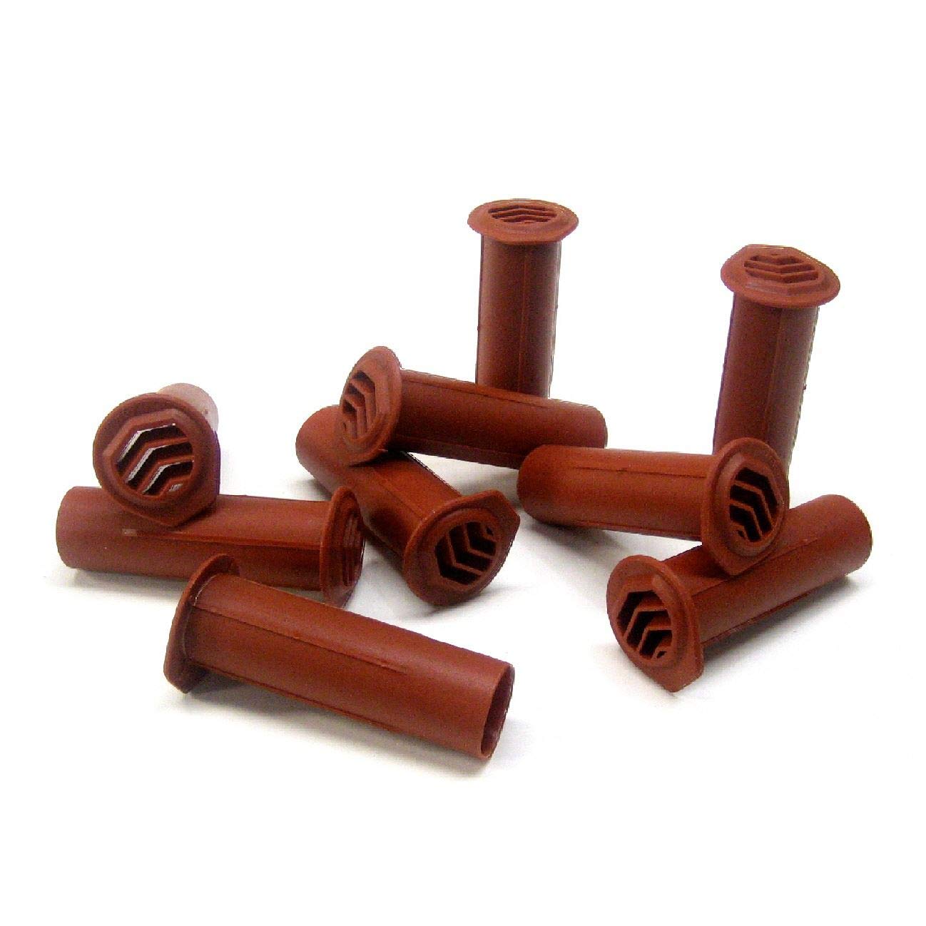 5 x Terracotta Drill Weep Vents Round Vent Cavity, Retaining, Rendered Walls