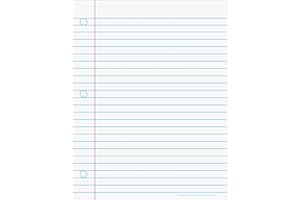 Really Good Stuff Jumbo Dry Erase Magnetic Notebook Page - 1 sheet, 17" x 22" | for Whiteboard or Fridge, Classroom Essentials & Must Have | Home, School, & Office