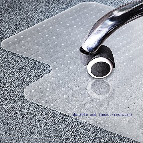 Heavy Duty Carpet Chair Mat Thick and Sturdy Transparent Chair mat for