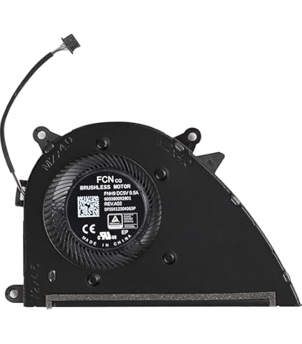 Replacement CPU Cooling Fan For HP Envy X360 15-DS 15-DR 15M-DR 15M-DS, HP 15m-dr1011dx 15m-dr1012dx 15m-ds0011dx 15m-ds0012dx Series Laptop TPN-W142