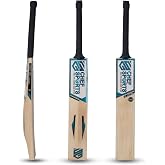 Chef Sports Action Kashmir Willow Cricket Bat Grade 1 | Premium Grade 1 Kashmir Willow | Thick Edges &amp; Big Sweet Spot for Powerful Stroke Play | Balanced Weight for Control &amp; Timing | Season Ball Bat