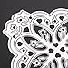 Whitelotous Cutting Dies Stencil Metal Mould for DIY Scrapbook Album Paper Card (Square Flower)