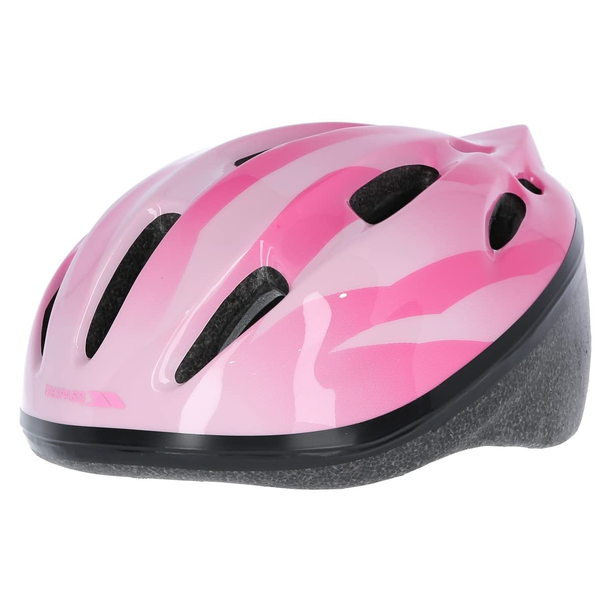Trespass Kids Bike Helmet in Pink Blue White Boys Girls Cycling Scooter Cranky