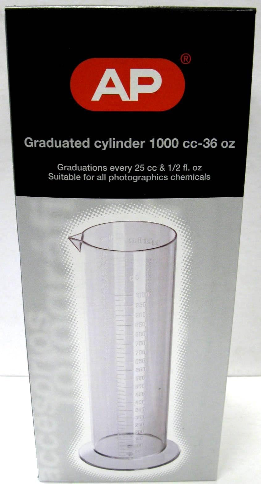 AP Plastic 1000 cc (36 oz) Graduated Cylinder