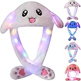 Arcimatto Animal Hat Dress Up Cosplay Party Christmas Holiday Cute Ear Flap Cap for Kids Adults