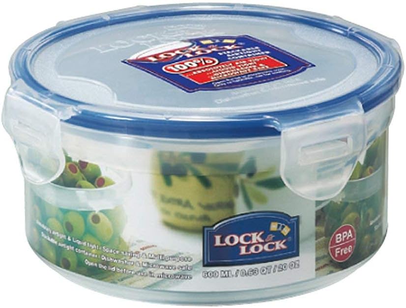 600ml Round Food Container Amazon.co.uk Kitchen & Home