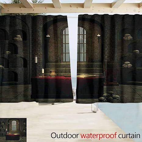Amazon Com Andytours Indoor Outdoor Top Curtain Gothic Fantasy