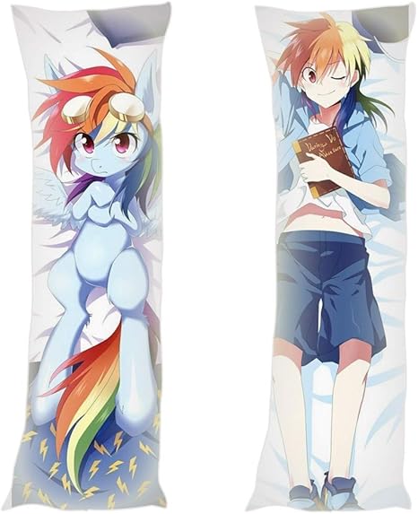Amazon レインボーダッシュ 両面 漫画 アニメーション 抱き枕 抱き枕の枕枕カバー 1600mm X 500mm 2wayトリコット アニメ のボディ枕カバーアニメ抱き枕 枕カバー ピローケース オンライン通販