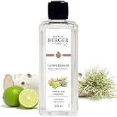 MAISON BERGER Wilderness Lampe Berger Refill, 500 ml (16.9 fl oz), 2-in-1 Catalytic System, Neutralizes Odors and Diffuses Fragrance, Lime, Grapefruit, Clean Notes, Tomato Leaves, Made in France