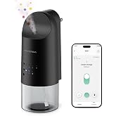 Airversa ANP Smart Plug in Wall Waterless Essential Oil Diffuser, Black | Up to 800 sq ft, App Control, Cold Air, 160mL, AC 100-240V 0.3A , Smart Scent Air Machine, for Home &amp; Commercial Spaces