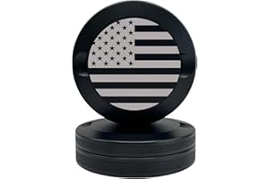 SYN TIN Edition 017: America | Zyn Metal Can | Metal Zyn Container | Pouch Container | Small Storage Tin (Black)