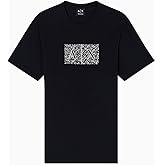 Armani Exchange Men's Short Sleeve Jersey Box Logo Tee Slim