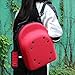Galexbit Baseball Hat case Cap Carrier Case Holder for 6 Caps Hat bag for Travel Home Gift(Red)