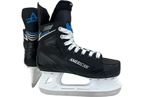 A AMERICAN American Athletic Shoe Boy's Ice Force Hockey Skates